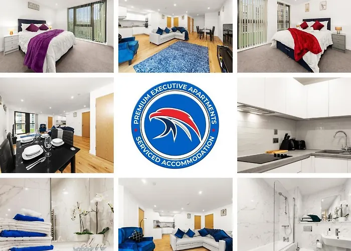 62 Percent Off- Long Stays - City Centre - Perfect For Relocations, Business, Families And Leisure! Book Today At Premium Executive Serviced Apartments- 2 Bed Apt - Arden Gate, Free Wi-Fi